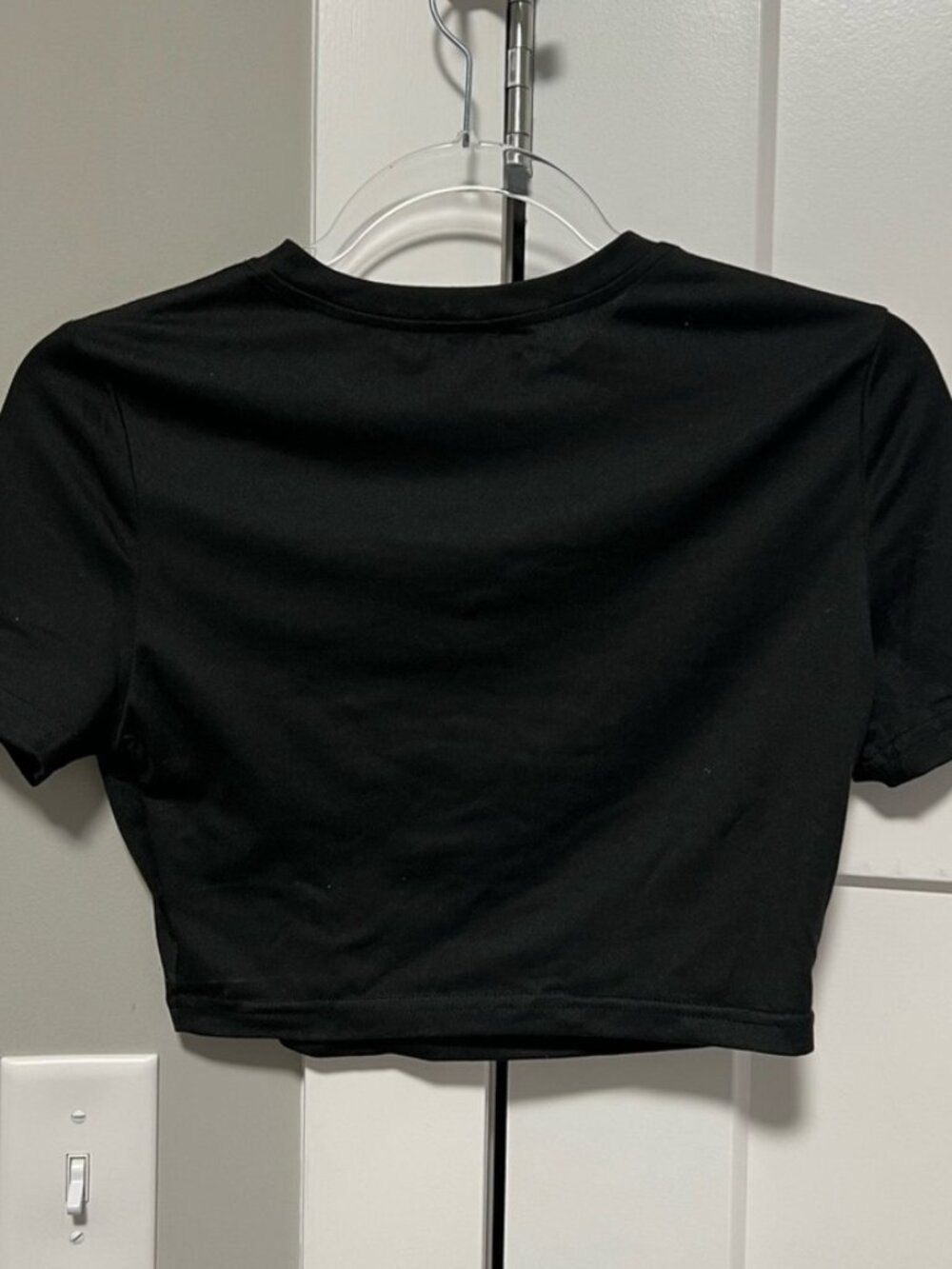 Black Crop Top - Picture 2 of 2